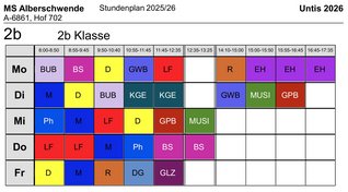 Stundenplan_2b_25-26