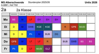 Stundenplan_2a_25-26